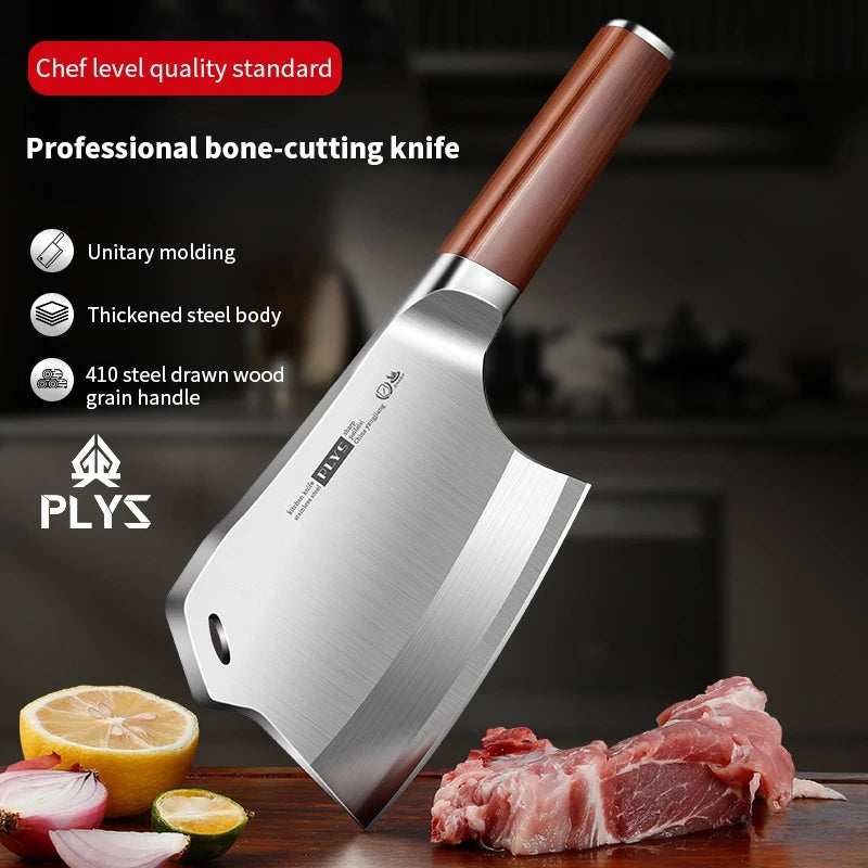 Kitchen Bone-Cutting Knife Professional Heavy duty Bone Chopping Knife Stainless steel Axe Butcher Knife Chef Cooking Tool