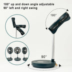 10 inches Remote control aluminum alloy folding fan outdoor home ultra