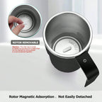 New USB Rechargeable Automatic Magnetic Cup Electric Coffee Milk Self Mixing Mug Home IP67 Waterproof Food Safe 380ML Coffee Mug