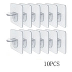 4/10pcs Wardrobe Divider Brackets Non-Marking Sticky Kitchen Cabinet Divider Brackets Anti-Side Slip Layer Support Brackets