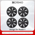 Hubcaps Design for Tesla Model Y 2020-2024 19Inch Gemini Wheel Cover Cap Automobile Cover Wheel Cover Replacement Accessories