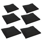Fireproof Welding Blanket Heat Shield Black Flame Retardant Fabric Fire Resistant Pad