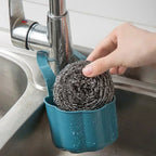 Kitchen Sink Drain Basket Bathroom Soap Sponge Holder Hanging Storage Basket Kitchen Accessories kitchen sink holder