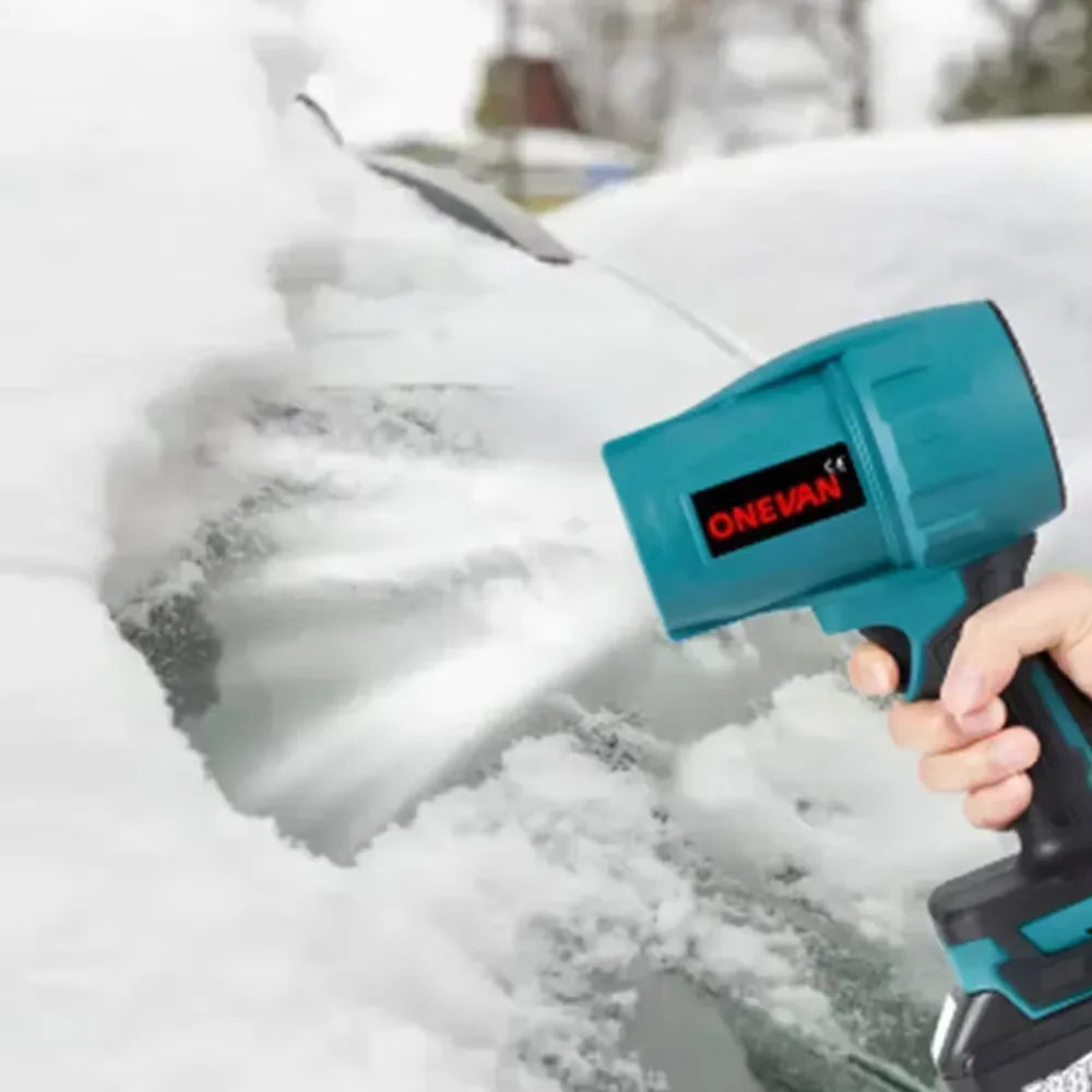 Brushless 200M/S Electric Brushless Turbo Blower 2000W Electric Air Blower Rechargeable Power Tool for Makita 18V Battery Pin