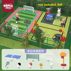 Original Toys Miniature Items Furniture Family Toys Dollhouse LivingRoom Bathroom Kitchen Set Pretend Creative Ideas Kids Toys