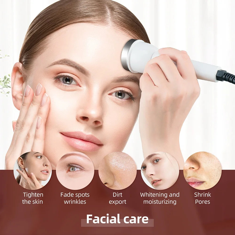 Ultrasound Skin Care Device - High Frequency Face & Eye Massager | AlluCanFind