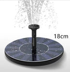 Solar Fountain Pump Floating Solar Panel Bird Baths Water Fountain with 4 Nozzles For Garden Outdoor Water Pool Pond Decor