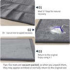 Large Coral Velvet Solid Carpet - Living Room, Bedroom & Sofa Floor Mat | AlluCanFind