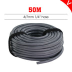 110-240V 45W Self-priming Pump Garden Greenhouse Plants Micro-Irrigation Kit Rapid Insertion 0.15MM Spray Nozzle Watering System