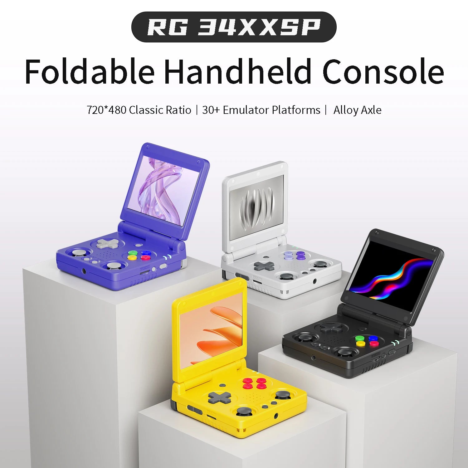 Flip Handheld Game Console