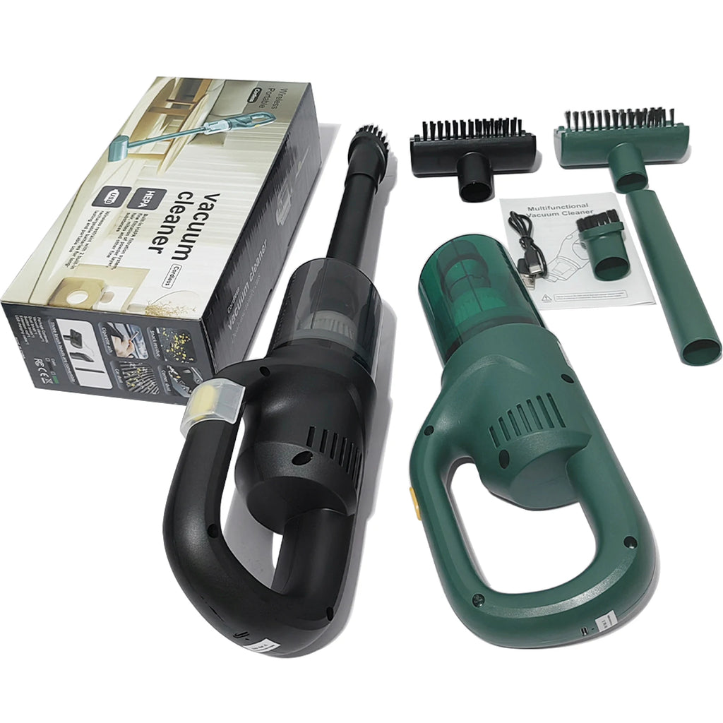 5KPa Cordless Mini Vacuum ， Rechargeable for Pet Hair, Dust in Home, Car & Office. Strong Suction for Sofa & Auto Detailing