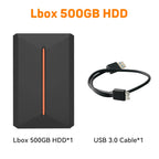 JMachen 500GB Game Hard Drive Launchbox Portable Gaming HDD with 3700+PC/3D Games for PS4/PS3/PS2/Wii/WiiU/Switch Game Console