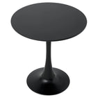 White Round Table Fixed Gina Kitchen Dining Room Living Room Nordic Modern Style Furniture Small Balcony Table 70CM
