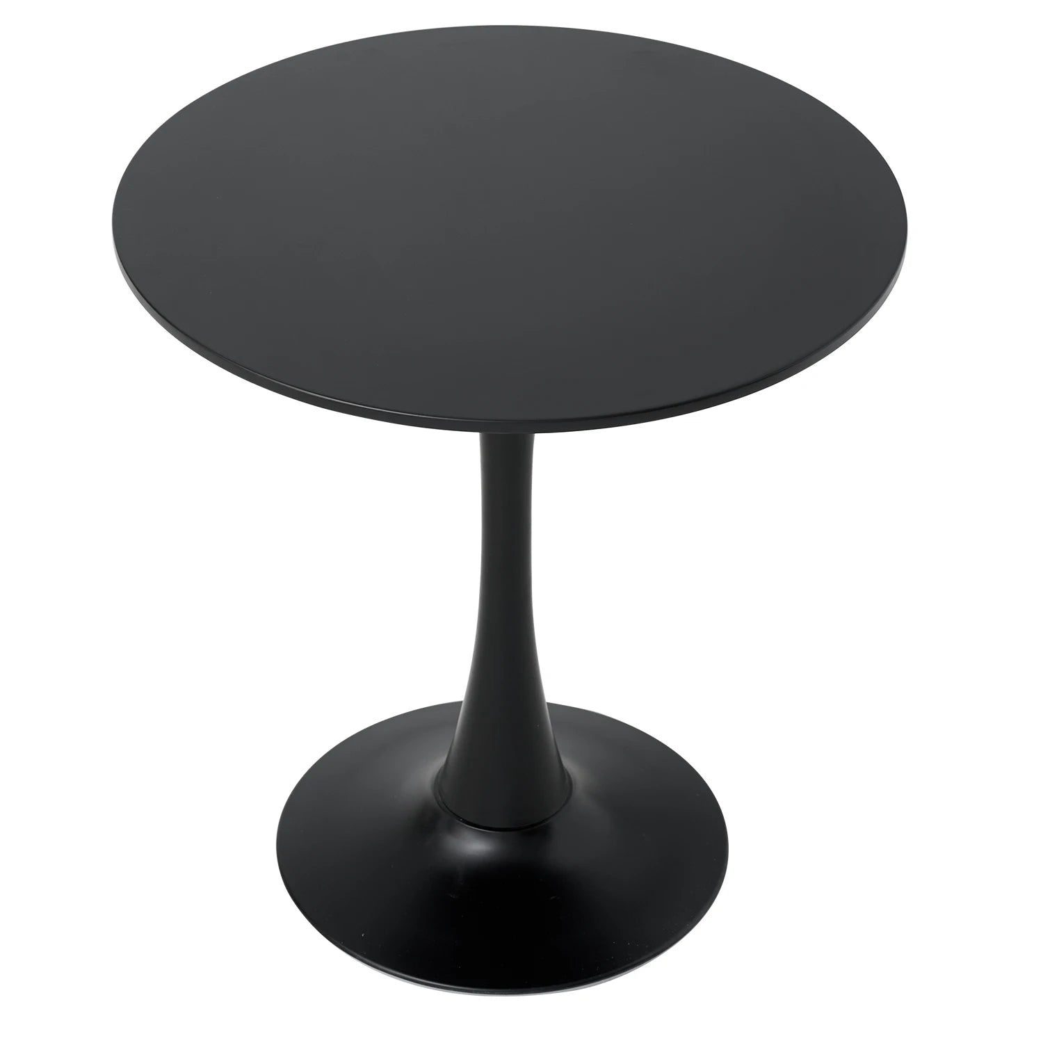 White Round Table Fixed Gina Kitchen Dining Room Living Room Nordic Modern Style Furniture Small Balcony Table 70CM