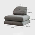 Single Sofa Bed Recliner Lounger Convertible Tatami Sofas Sets Tiny House Relaxing Giant Pouf Luxury Comfort Bedroom Furniture