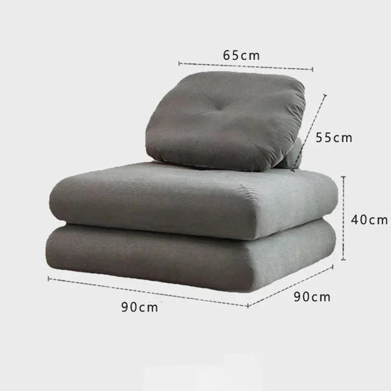 Single Sofa Bed Recliner Lounger Convertible Tatami Sofas Sets Tiny House Relaxing Giant Pouf Luxury Comfort Bedroom Furniture