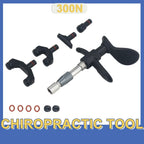 Chiropractic Adjusting Tool Manual Activation Therapy Spine Correction Tool 4 Heads Chiropractic Gun Spinal Adjustment New