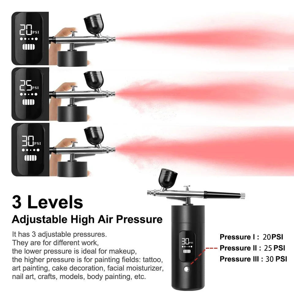 Airbrush with Compressor Airbrush Painting Mini Spray Gun for Painting Electric Paint Gun Airbrush Compressor Paint Spray Gun