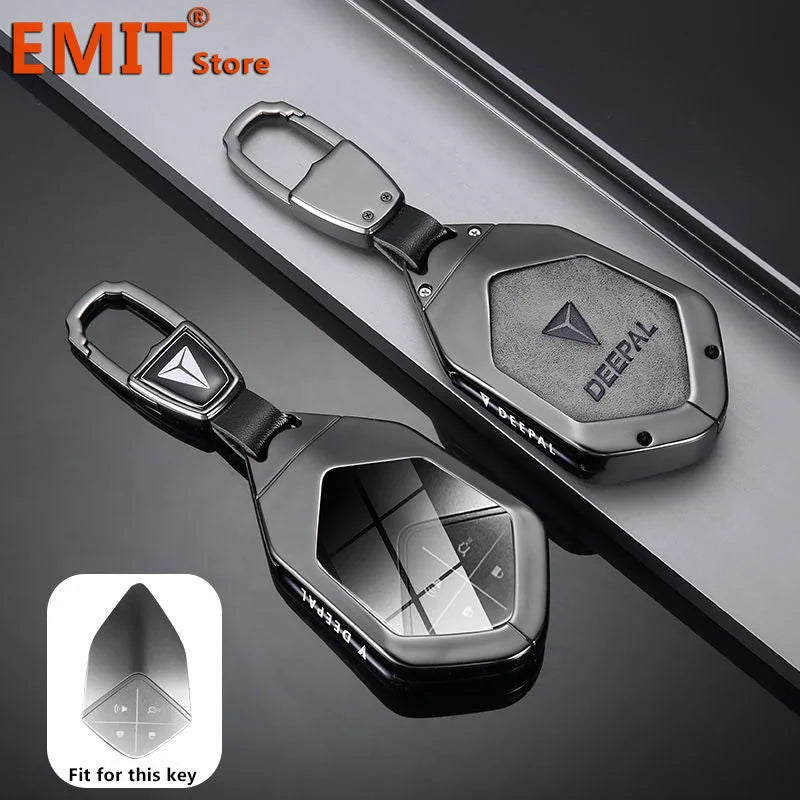 Key Case for DEEPAL SL03 S09 S07 G318 S05 L07 Shenlan Car-Styling Remote Protection Cover Shell Keychain Fob Car Accessories