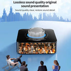 Bluetooth 5.4 Receiver Transmitter Stereo Music 3.5mm AUX Jack RCA TF Card Wireless Audio Adapter LED Display for Car Kit TV PC