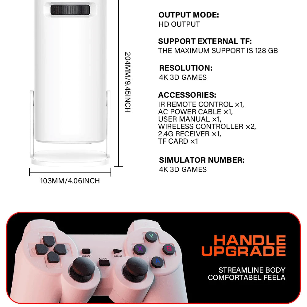 Gaming Smart Projector - Salange P30 Max 4K HD