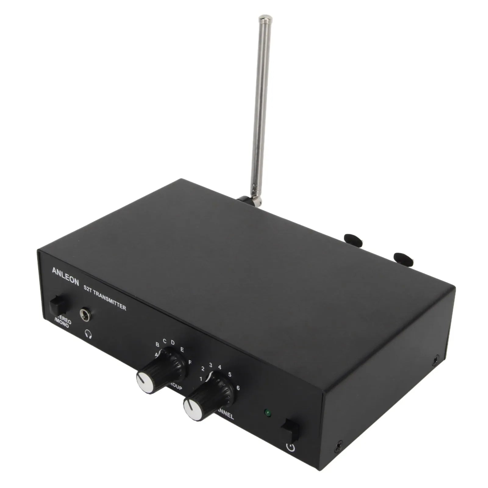 ANLEON S2 Stereo Wireless In-Ear Monitor System 4 Frequencies Professional Digital Stage Monitoring System Kit with 5 Receivers