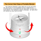 New Mini Portable Blender Electric Juicer Fruit Mixers Fruit Home Smoothies Mixer Multifunctional Juice Maker Machine Blender