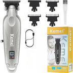 Kemei 2293 Professional Hair Beard Trimmer Men Barber Rechargeable Finish Hair Cutting Machine Zero Gapped Cordless Hair Clipper