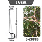 10Pcs Stainless Steel Reuseable Branch Spreader Metal Fruit Tree Branches Holder Plant Support Stand for Outdoor Farm Planting T