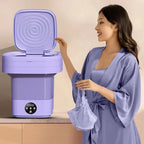 11L Blue light Portable Washing Machine Underwear with Dryer Bucket So