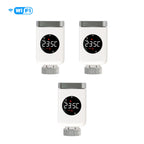 MOES Tuya Smart Wifi/ZigBee Thermostatic Radiator Valve TRV Programmable App Remote Temperature Controller with Alexa GoogleHome