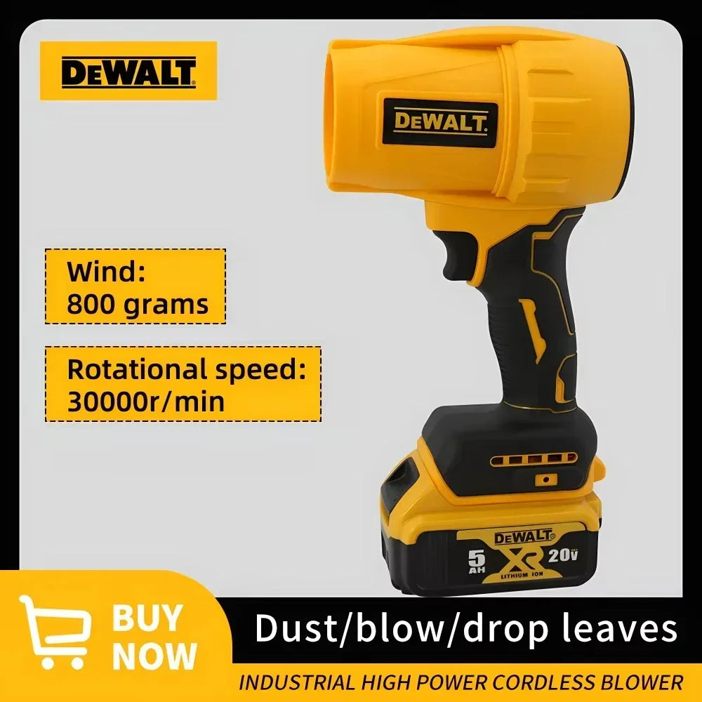 DEWALT Handheld Electric Turbo Blower for Car & Home