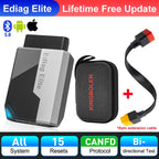 KINGBOLEN Ediag Elite 2025: Lifetime Free All System OBD2 Scanner