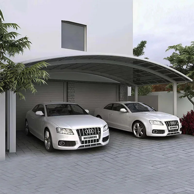 Outdoor Parking Garden VillaShelter Canopy Tent Car Carport Metal Garage  Exterior Sunshade For Aluminium Alloy Cars Shed