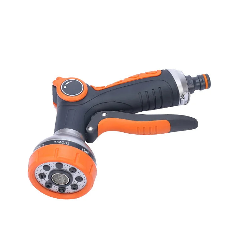 Black Blue Flexible Magic Hose 10 In 1 High-Pressure Water Gun, Suitable For Car Washing And Gardening Watering Tools 25FT-100FT