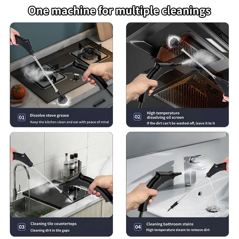 Portable Handheld Steam Cleaner High Pressure Steam Cleaning Machine for Kitchen air conditioner steam cleaner for Car 220V 110V