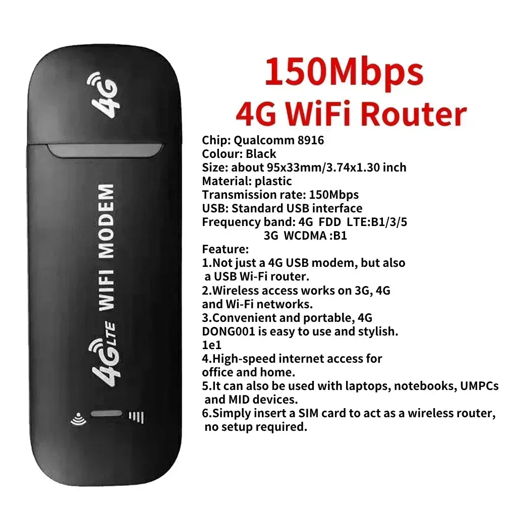 4G 5G WiFi 6 Mobile Hotspot Router Support 10 Users with SIM Card Slot Wireless Router Portable WiFi Hotspot for Home Travel