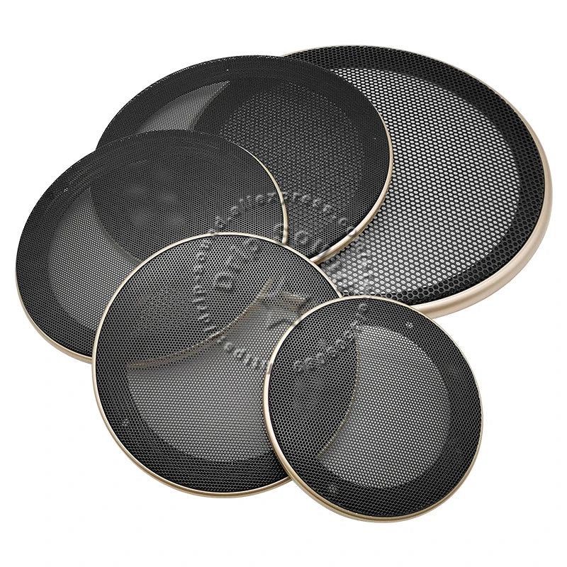 For 4"/5"/6.5"/8"/10" Inch Speaker Conversion Net Cover Car Home Audio Decorative Circle Metal Mesh Grille Protection 16E