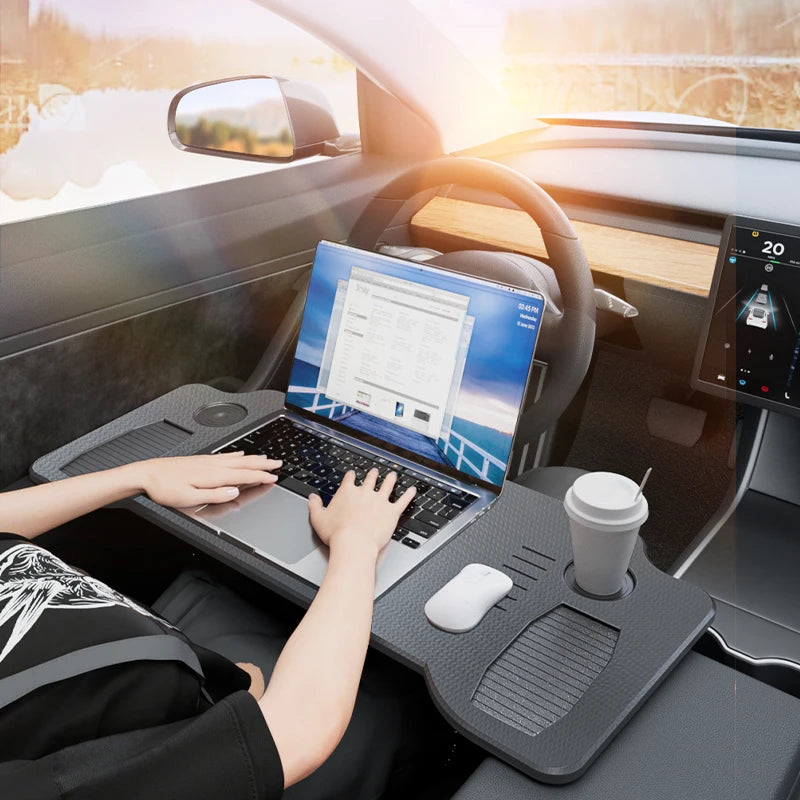 Portable Car Laptop & Food Tray Desk for Tesla Model 3 / Y
