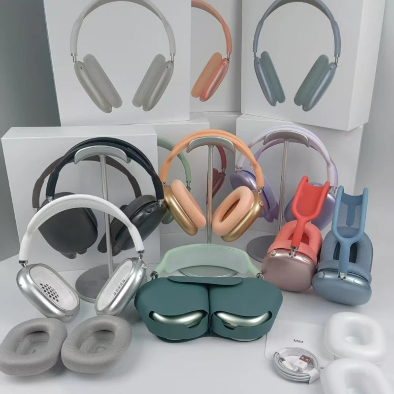 New wireless leather bag sports Bluetooth pop-up music earphones P9 MAX head mounted Bluetooth earphones