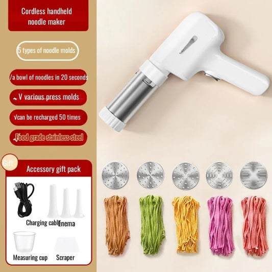 Home small pasta machine electric multifunction automatic pasta press handheld pasta machine