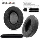 NullMini Replacement Earpads For Logitech G Pro X Headphone Cooling Gel Earmuffs Ear Cover Headband HeadBeam