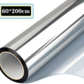 Heat Insulation Mirror Film Window Glass One Way Mirror Film Privacy Glass Sticker Reflective UV Solar Insulate 60cm X 200cm