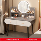 Dressing Table, Bedroom,Simple Modern Small Apartment, Bedside Storage Cabinet,Integrated Makeup Table, Nail Salon Makeup Table