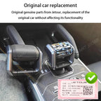 Original factory Crystal Gear Holder For Chery Jetour Traveller T2 2023 2024 Car Crystal Handle Gear Shift Knob With Blue light