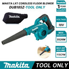 Makita DUB185Z Cordless Handheld Leaf Blower 18V LXT Air Blower Dust Blowing Cleaning For Woodworking Garden Power Tools DUB186