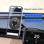 Car Mobile Phone Holder Universal Car Display Screen For BYD Tesla Model 3/Y/S/X Scalable Phone Stents 360 Rotatable GPS Bracket