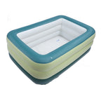 Blow Up Swimming Pool Multifunctional PVC Thickened Foldable Portable Large Capacity Inflatable Pool for Adults for Backyard