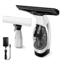 Cordless Window Vac Cleaner Rechargeable - 28cm Squeegee Element & 150ml Water Tank, Window Washer with 200ml Spray Bottle