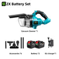 NEWBENY Cordless Handheld Electric Vacuum Cleaner Powerful Rechargeable Household Indoor Cleaning Tools For Makita Battery Pin